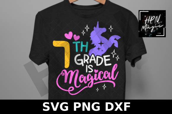 7th Grade is Magical Svg Unicorn SVG