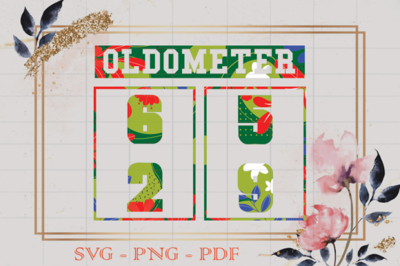 Birthday Gift 59 Oldometer SVG