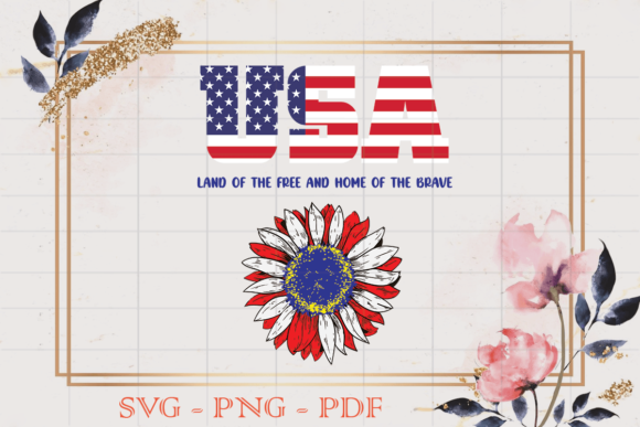 Creative Gift for 4th of July, SVG Files