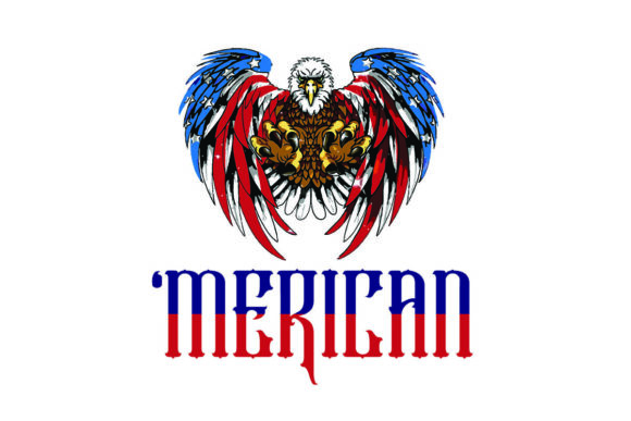 Eagle America Flag Day