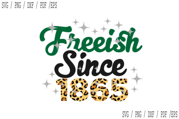 Freeish Since 1865 Leopard Font