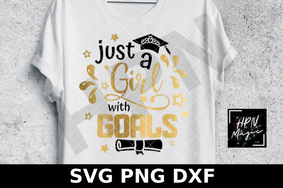 Just a Girl with Goals SVG Senior Girl