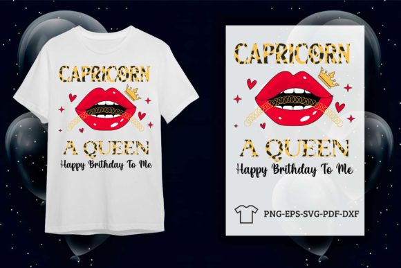 Leopard Capricorn Queen DIY Crafts Files