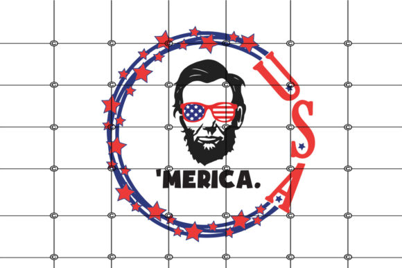 Lincoln Logo Patch, Independence Day