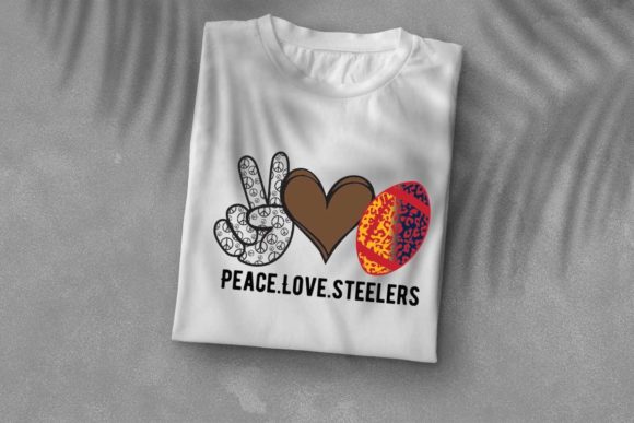 Peace Love NFL Steelers DIY Crafts Files