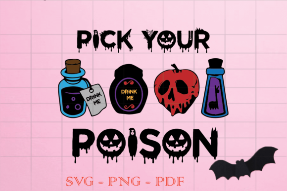 Pick Your Poison Halloween SVG