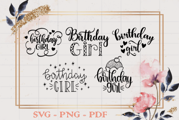 Silhouette File Bundle for Birthday Card