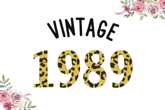 Vintage 1989 Leopard Font
